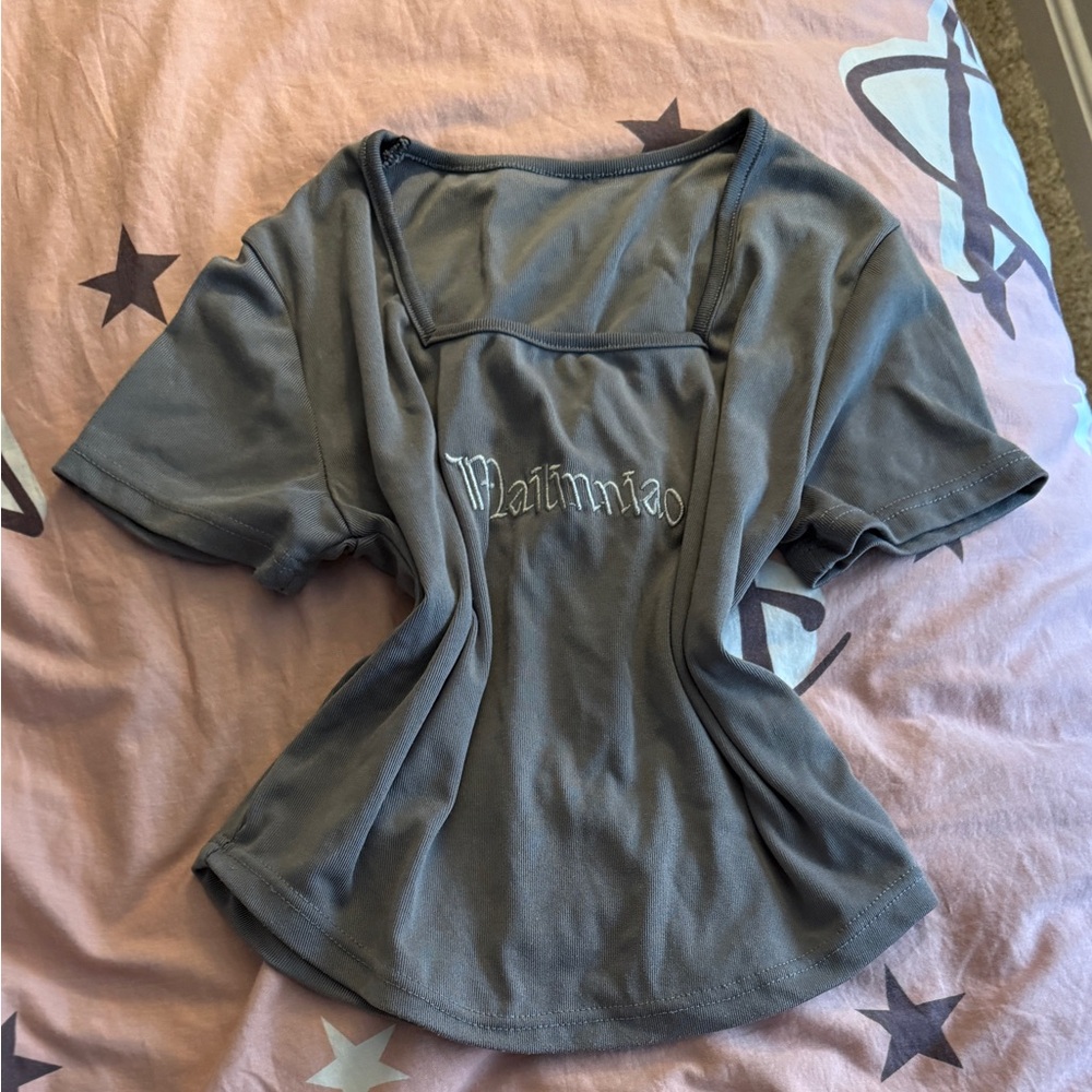 Gray Graphic Tee